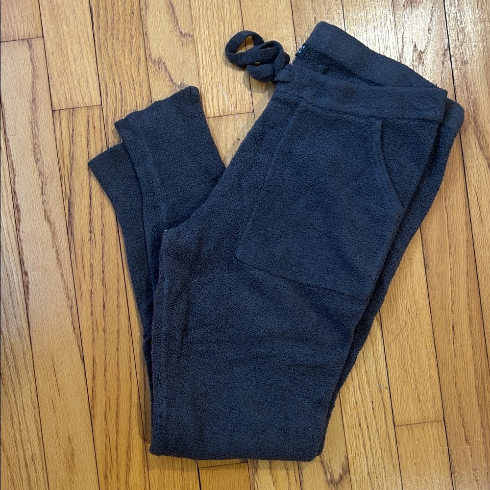 Barefoot Dreams grey Fleece Pants